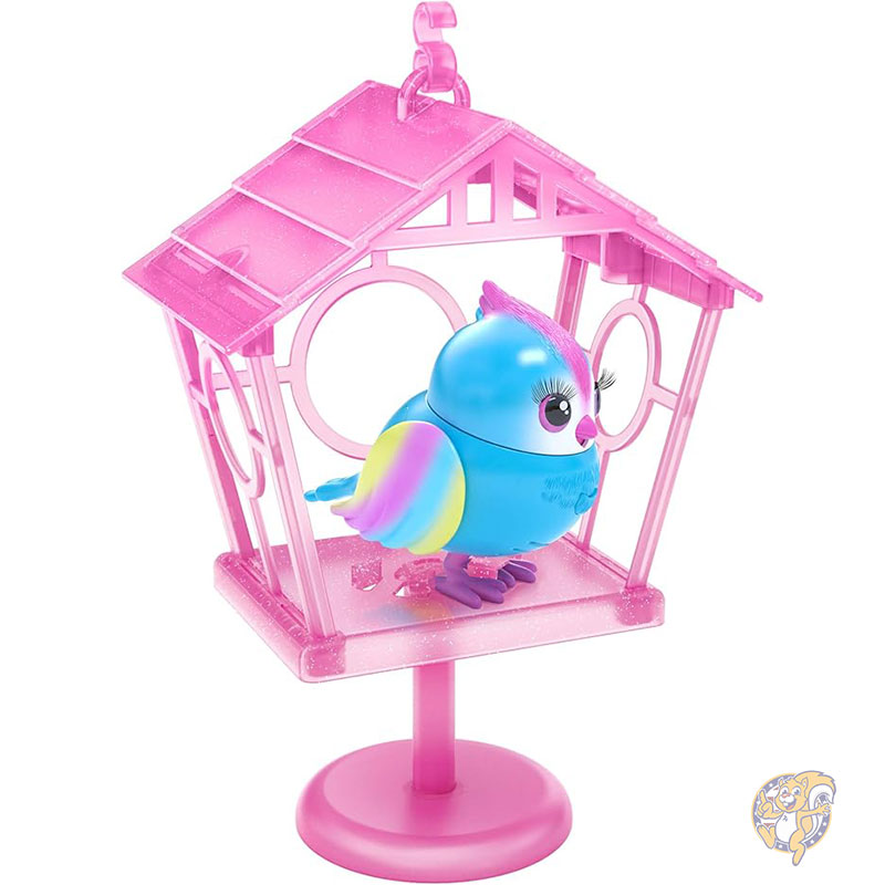 【クーポン配信中】リトルライブペット Little Live Pets 鳥と家 レインボーツイート マルチカラー バード インタラクティブ おもちゃ