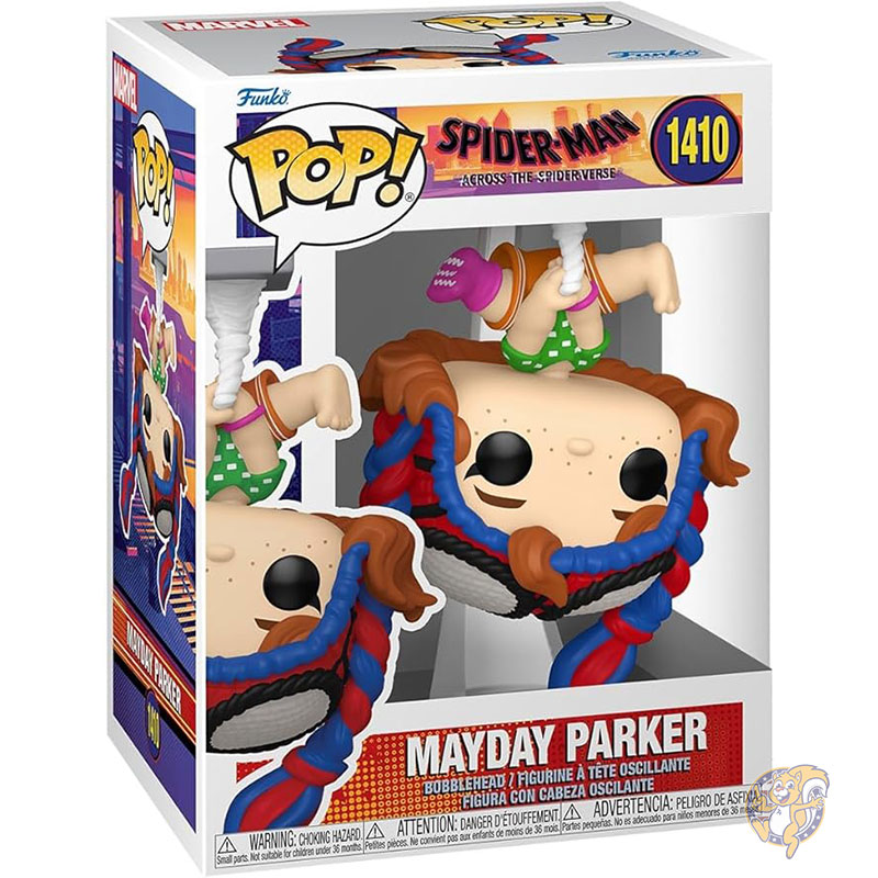 【5日6時間限定!1000円クーポン10名様】Funko ファンコ POP! フィギュア マーベル スパイダーマン スパイダーバース メイデイ パーカー コレクター向けビニールフィギュア ギフトアイデア 公式グッズ 子供 大人向け 映画ファン コレクター向け モデルフィギュア画像