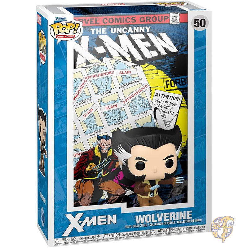【先着50名様1000円クーポン】Funko ファンコ POP! フィギュア コミックカバ マーベル X-MEN フューチャー＆パスト (1981) ウルヴァリン コレクタブルビニールフィギュア 公式グッズ 子供＆大人向け おもちゃ画像