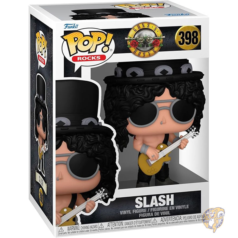 【クーポン配信中】Funko POP! ファンコ ポップ フィギュア Rocks ガンズ・アンド・ローゼズ スラッシュ (1990年代) コレクター向けビニールフィギュア 公式グッズ 音楽ファン コレクター ディスプレイ用 モデルフィギュア