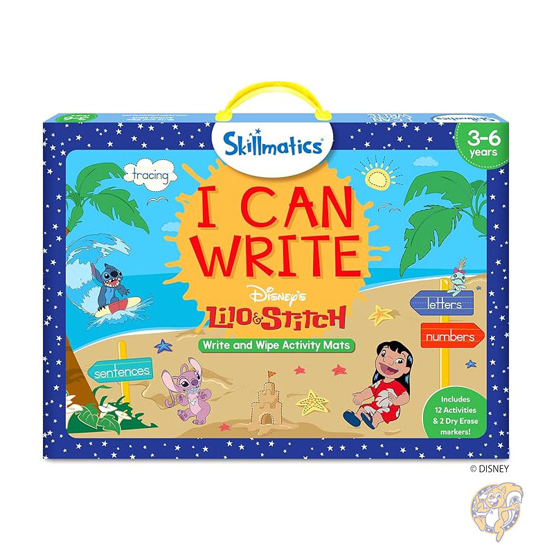 【ポイント2倍!15日】ディズニー リロ＆スティッチ 知育おもちゃ I Can Write 就学前学習アクティビティ 教育玩具とゲーム 新学期用品 学生 子供 Skillmatics スキルマティックス