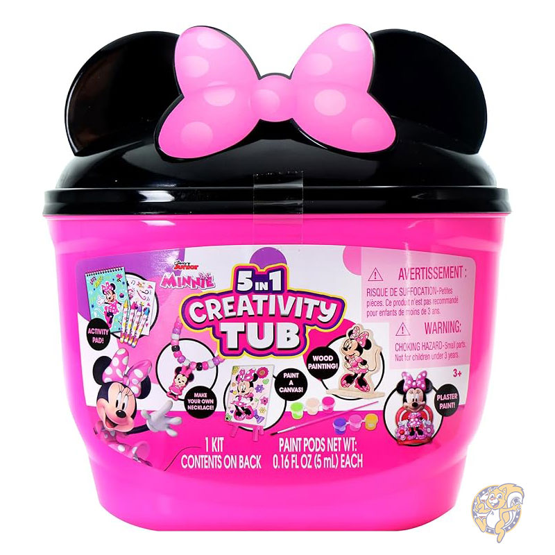 Disney ディズニー ミニーマウス 5 ??in 1 クリエイティビティ ぬりえ お絵描き Tara Toys タラ・トイズ画像