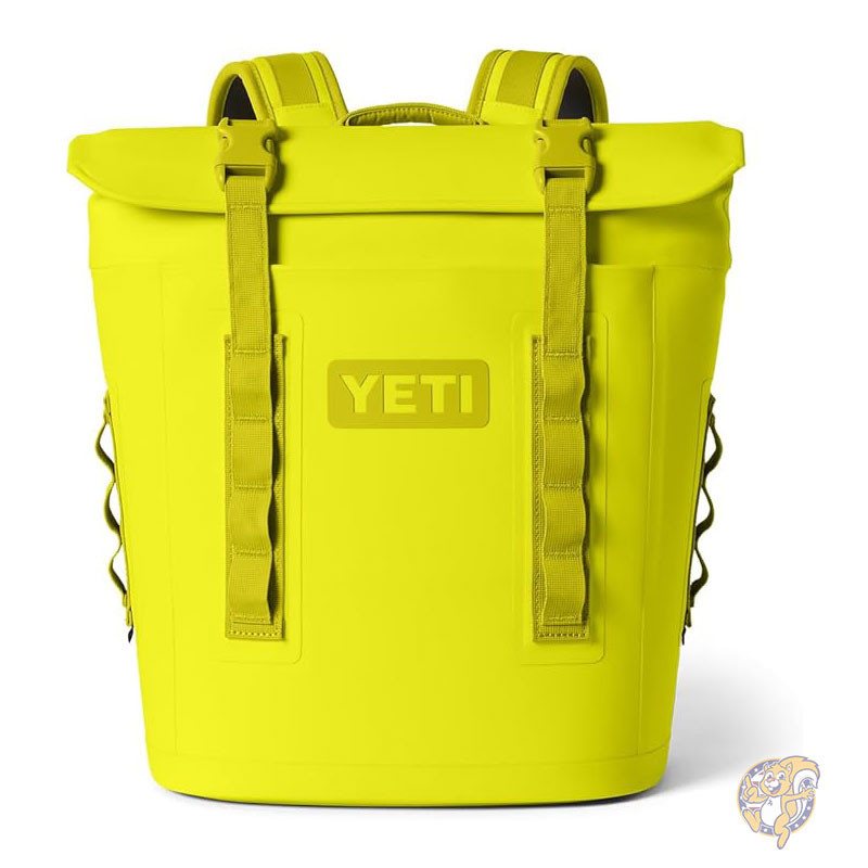 【クーポン配信中】YETI イエティ Hopper ホッパー Mシリーズ バックパック ソフトサイドクーラー マグシールドアクセス付き ファイアフライイエロー Firefly Yellow M12｜パームスアメリカ