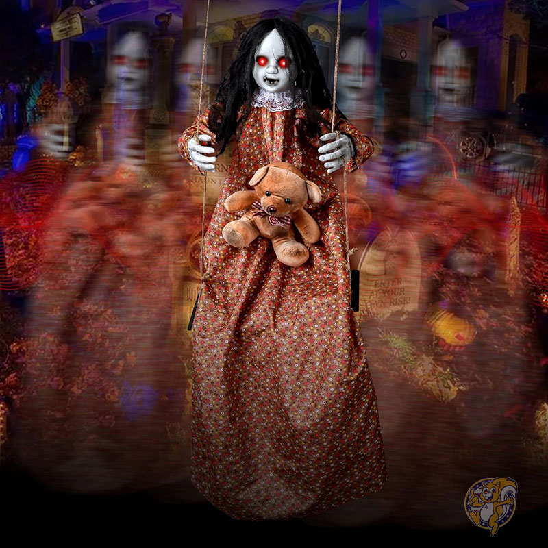 楽天市場】ハロウィンデコレーション 47インチ 119cm 動く魔女