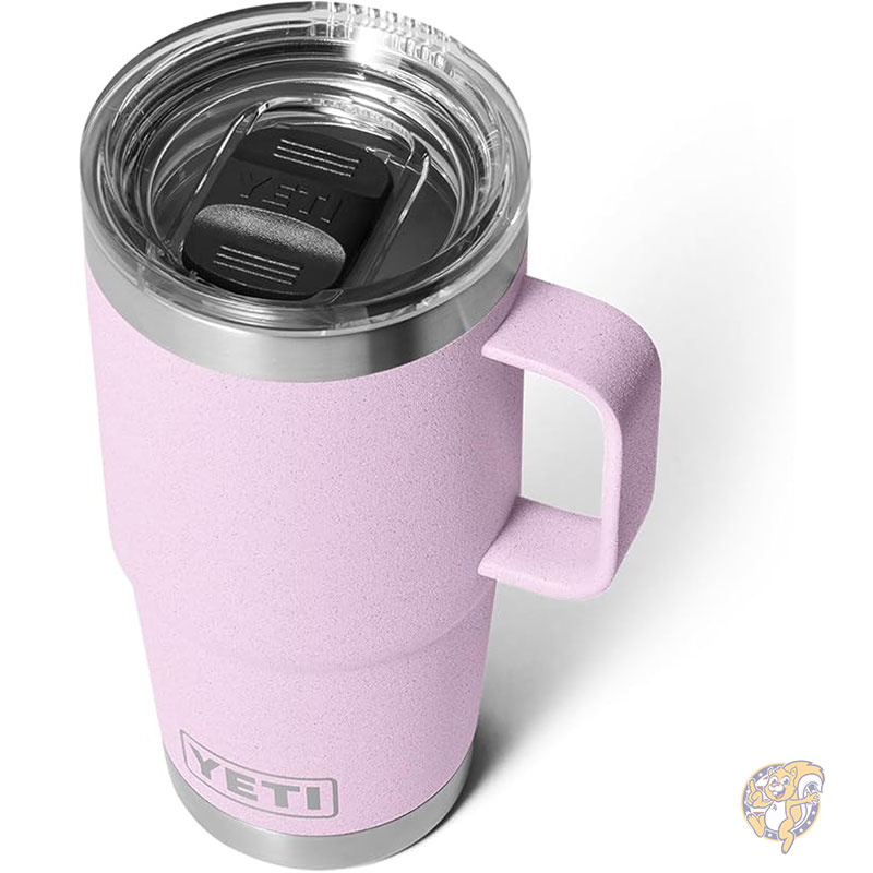 【クーポン配信中】YETI イエティ ランブラー 20オンス 591ml トラベルマグ ステンレススチール 真空断熱 ストロングホールド蓋付き Cherry Blossom チェリーブロッサム｜パームスアメリカ