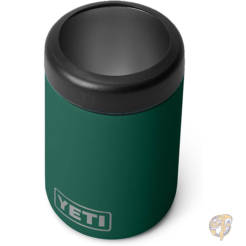 【クーポン配信中】YETI イエティ ランブラー Rambler 12オンス コルスター缶断熱材 標準サイズ缶用 ブラックフォレストグリー Black Forest Green