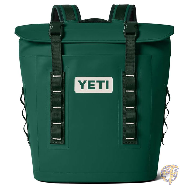 【クーポン配信中】YETI イエティ Hopper Mシリーズ バックパック ソフトサイドクーラー クーラーバッグ マグシールドアクセス付き Black Forest Green ブラックフォレストグリーン 41,278円