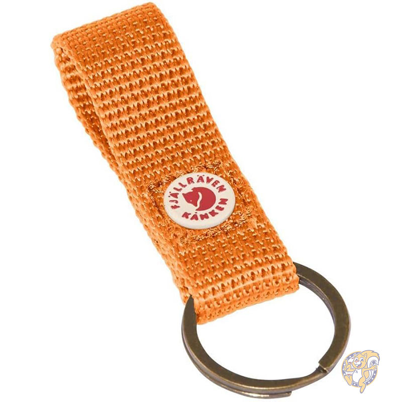 【クーポン配信中】フェールラーベン Fjallraven Kanken カンケンキーリング 毎日持ち歩くのにぴったり キーホルダー チャーム ウォームイエロー F23785-199 サイズ：1.3×2×9.5cm