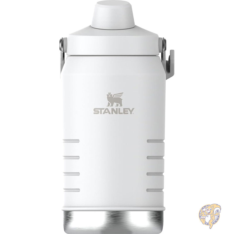 【ポイント2倍!15日】STANLEY スタンレー Quencher ProTour フリップストロータンブラー 漏れ防止蓋付き ストローとハンドル内蔵 旅行用カップホルダー対応 断熱ステンレススチールカップ BPAフリー 64オンス 1.89L フロスト