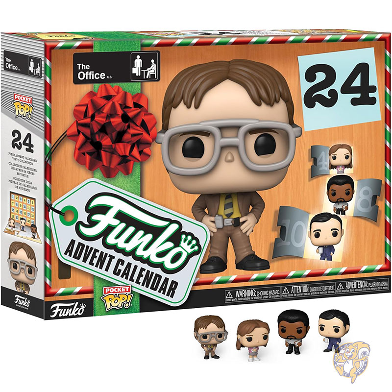 【クーポン配信中】Funko Pop! ファンコポップ アドベントカレンダー The Office Michael Scott 24日間のサプライズ コレクター向けビニール製 ミニフィギュア ミステリーボックス ギフトアイデア 女の子 男の子 お子様へのホリデープレゼント クリスマスカウントダウン