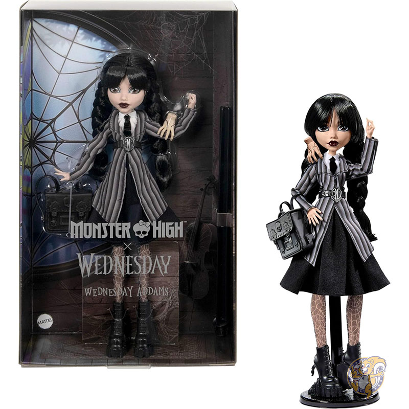 楽天市場】モンスターハイ Monster High ウェンズデー ドール