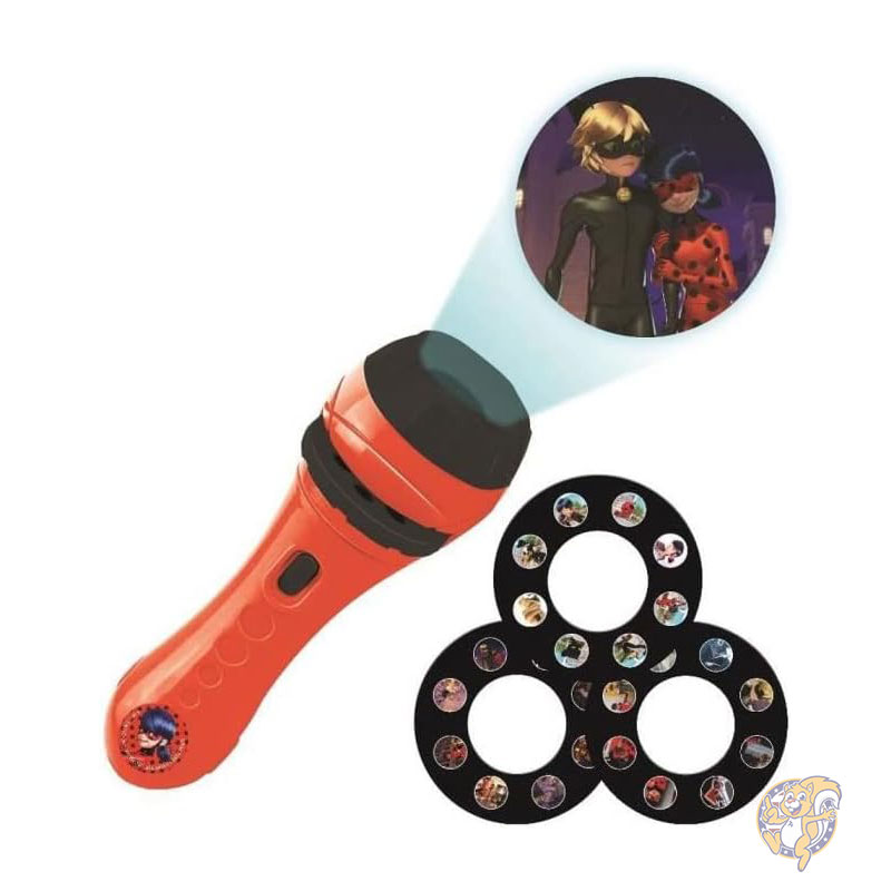 【クーポン配信中】ミラキュラス Miraculous ストーリープロジェクター トーチライト プロジェクター ディスク3枚 画像24枚 自分だけのストーリーを作成 LTC050MI レキシブック LEXiBOOK おもちゃ クリスマス