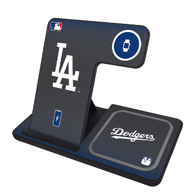 【ポイント2倍!15日】ロサンゼルスドジャース Los Angeles Dodgers MLB ロサンゼルス ドジャース 3in1 ワイヤレス 充電スタンド 公式 ライセンス キースケーパー Keyscaper iPhone Apple Watch AirPods 対応 折りたたみ 13,313円
