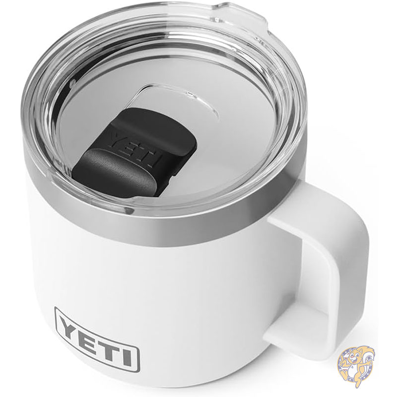 【クーポン配信中】YETI イエティ Rambler ランブラー 14oz 約414ml セラミックライニング スタッカブル マグカップ 真空断熱 ステンレス 蓋付き ホワイト