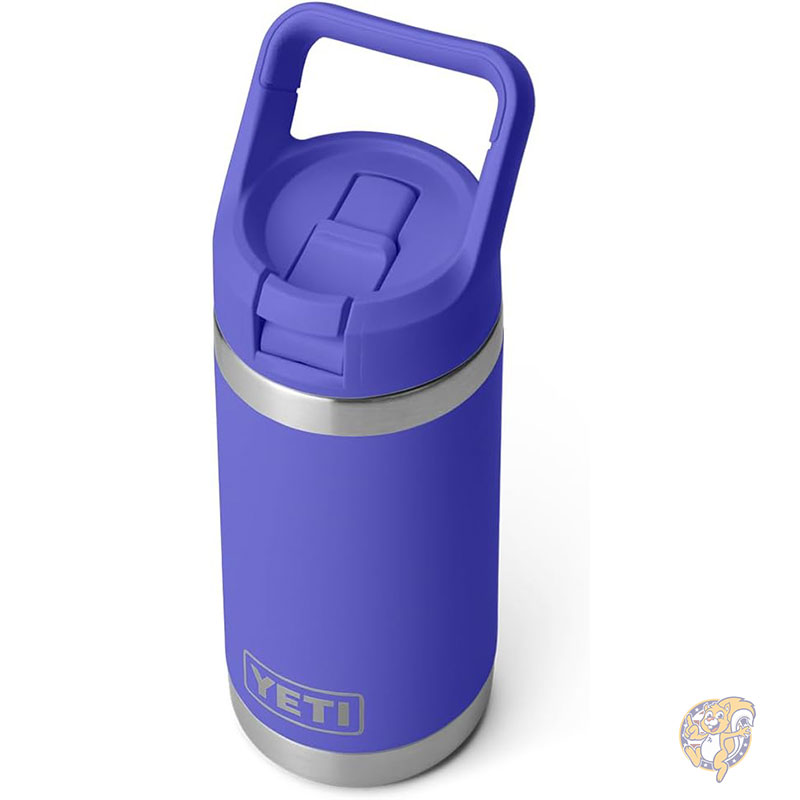 【ポイント2倍!15日】YETI イエティ Rambler Jr. 12oz キッズ ボトル ストローキャップ付き 約355ml ステンレス 水筒 子供用 食洗機対応 Ultramarine Violet ウルトラマリンバイオレット