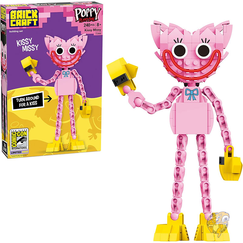 【クーポン配信中】ポピープレイタイム Poppy Playtime キッシーミッシー Kissy Missy ブロック 240ピース フィギュア 組み立て 知育玩具 限定版 SDCC2025｜パームスアメリカ