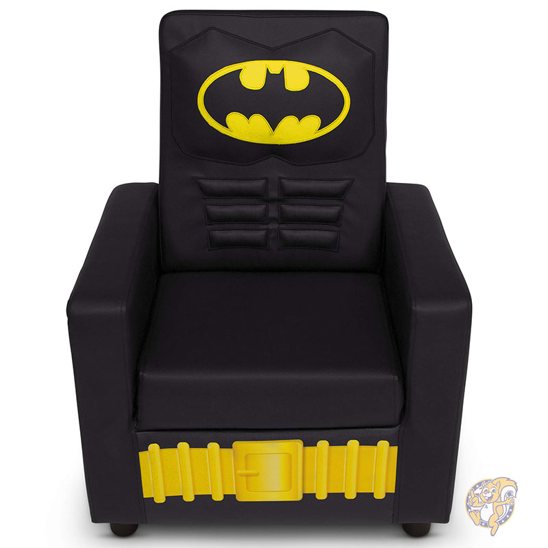 【クーポン配信中】バットマン チェア Delta Children デルタチルドレン 椅子 キッズチェア ハイバック ソファ 椅子 子供用 約63cm DCコミックス Batman アメコミ アメリカ輸入 ギフト｜パームスアメリカ