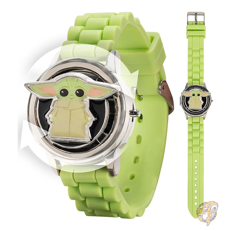 【クーポン配信中】Star Wars スターウォーズ グローグー キッズ デジタルウォッチ LCD 腕時計 マンダロリアン シリコンベルト 子供用 オフィシャルライセンス｜パームスアメリカ