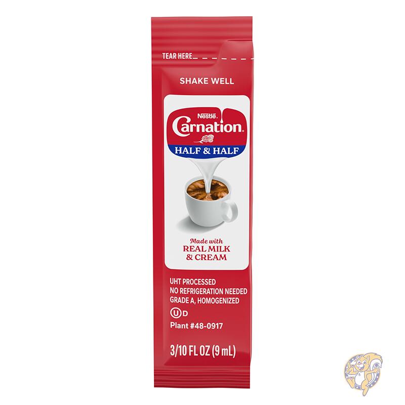 【クーポン配信中】Coffee Mate コーヒーメイト Nestle Carnation ハーフ&ハーフ リキッドコーヒークリーマー 240個入り 個包装 リアルデイリー|パームスアメリカ