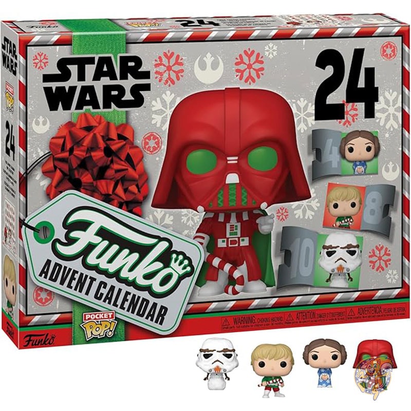 STAR WARS クリスマス アドベントカレンダー スターウォーズ ホリデー マルチカラー ワンサイズ Funko Pop! ファンコ ポップ ギフト フィギュア