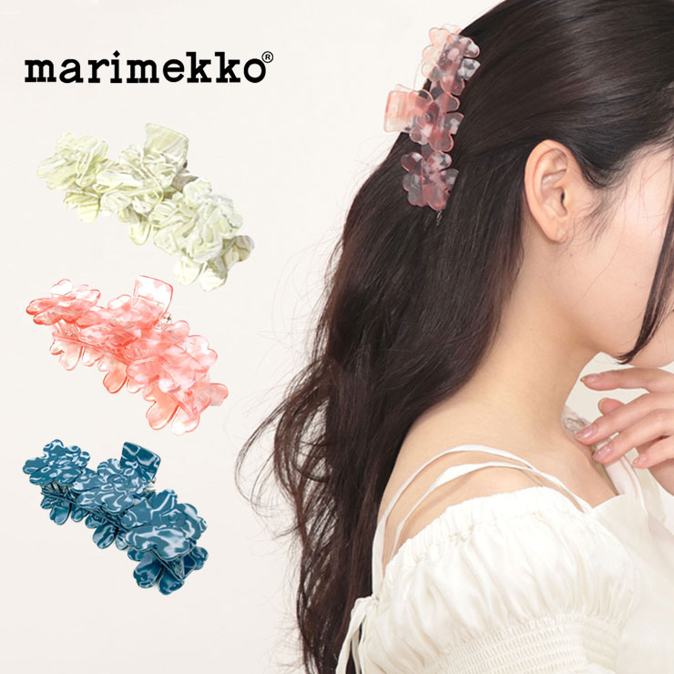 楽天市場】マリメッコ ヘアクリップ Unikko Hair Clip Small