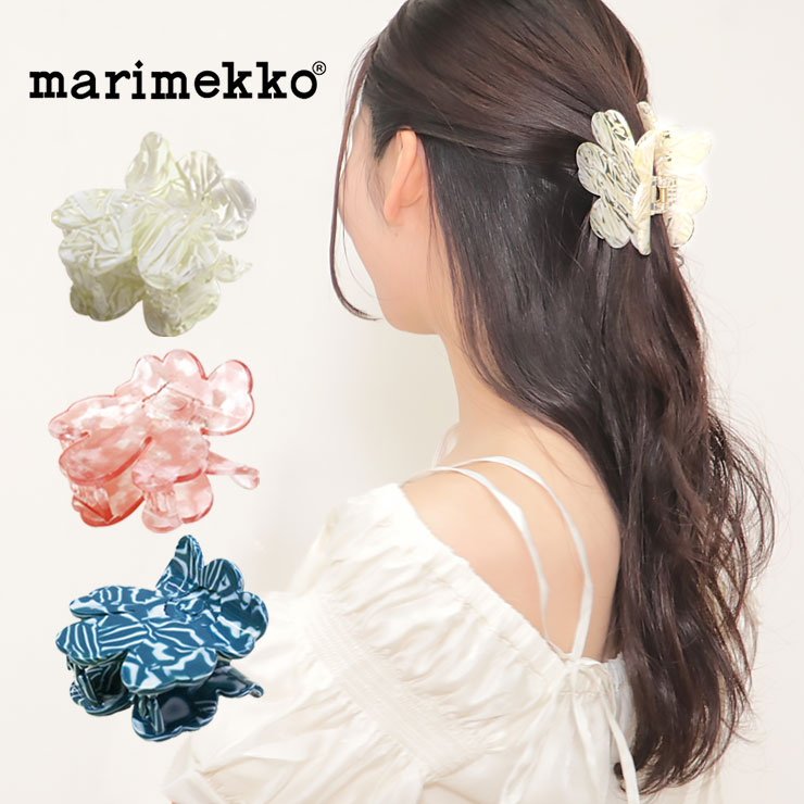 楽天市場】マリメッコ ヘアクリップ Unikko Hair Clip Small