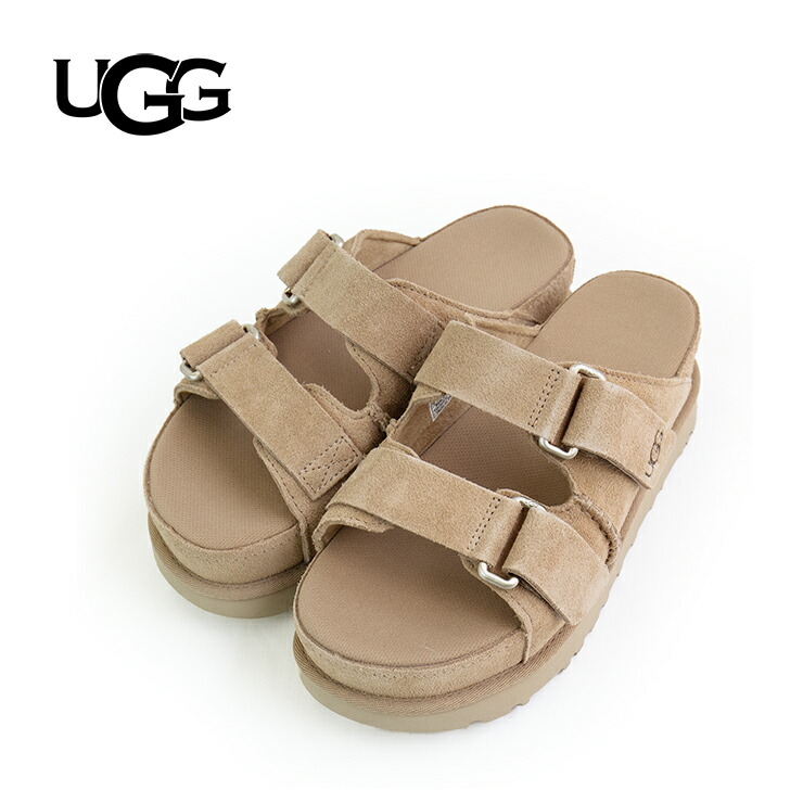 未使用　UGG SUNSKIP SLIDE 厚底サンダル ホワイト　24 未使用 UGG SUNSKIP SLIDE 厚底サンダル ホワイト 24 - メルカリ