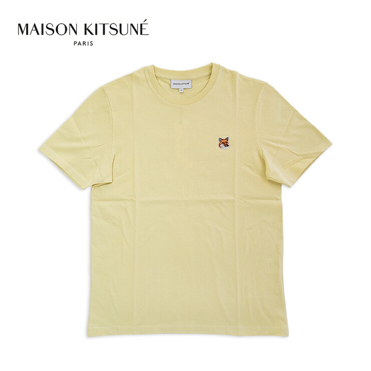 楽天市場】MAISON KITSUNE メゾンキツネ メンズ Tシャツ CHILLAX