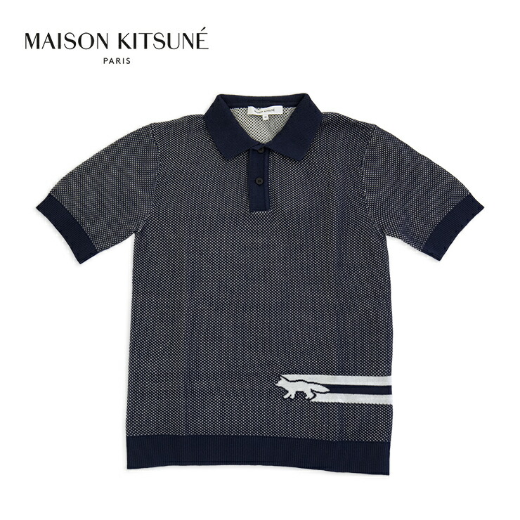 楽天市場】Maison Kitsune メゾンキツネ Tricolor Fox Patch