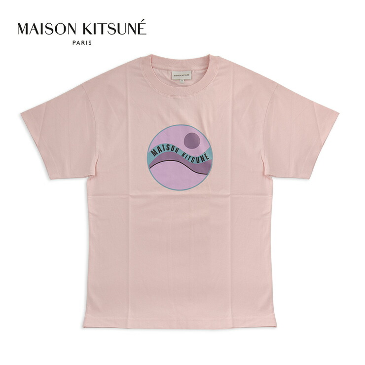 MaisonKitsune フローティングフラワーベビーTシャツ mw00118kj0136.jpg