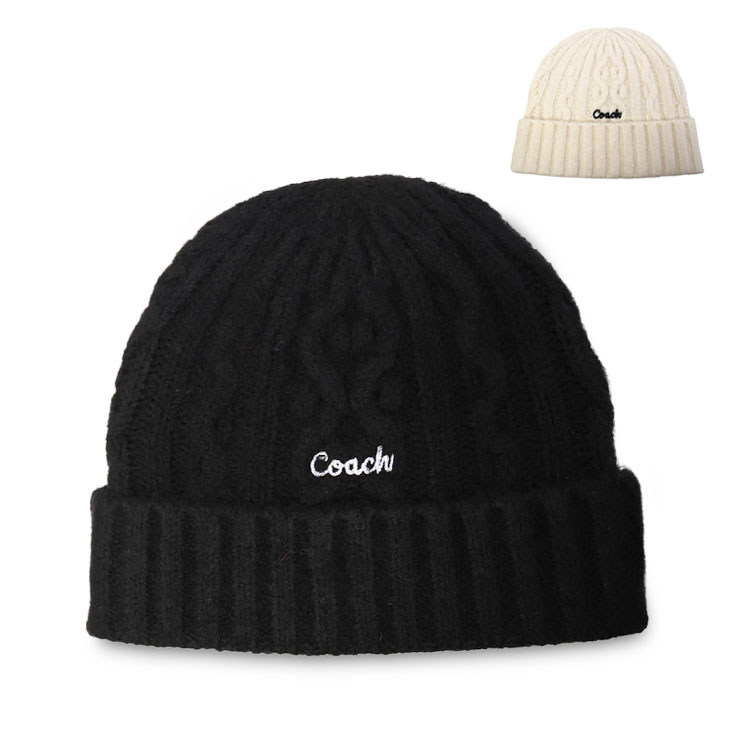 楽天市場】コーチ COACH メンズ 帽子 ニットキャップ ニット帽子