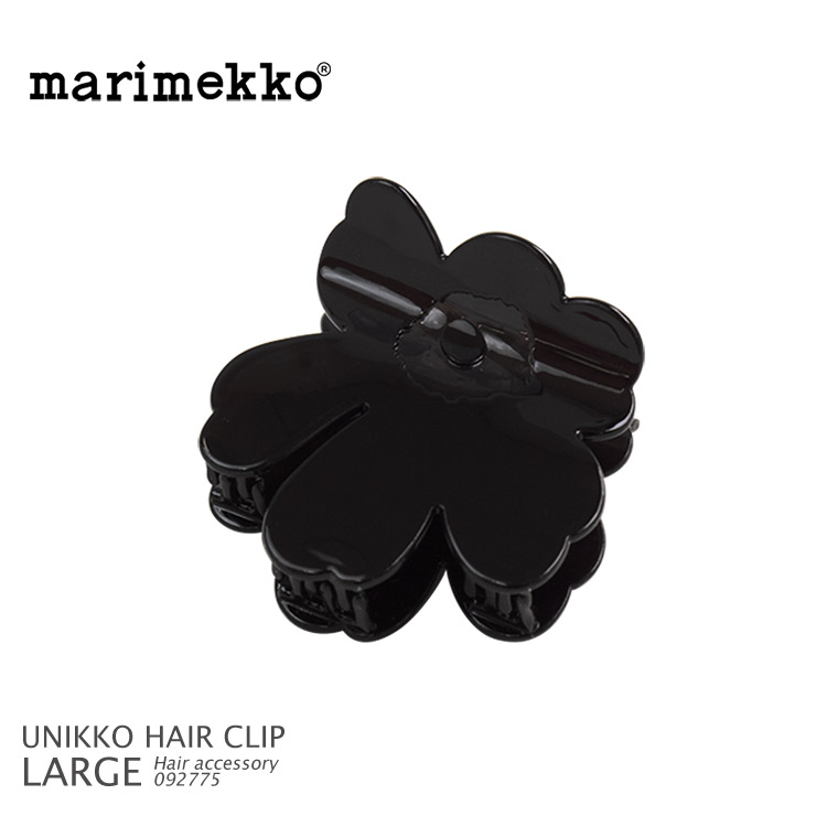 楽天市場】marimekko マリメッコ ヘアクリップ Unikko Hair Clip