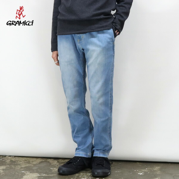 Gramicci　ストレッチデニムパンツ GRAMICCI グラミチ ストレッチデニム ニューナローパンツ NN
