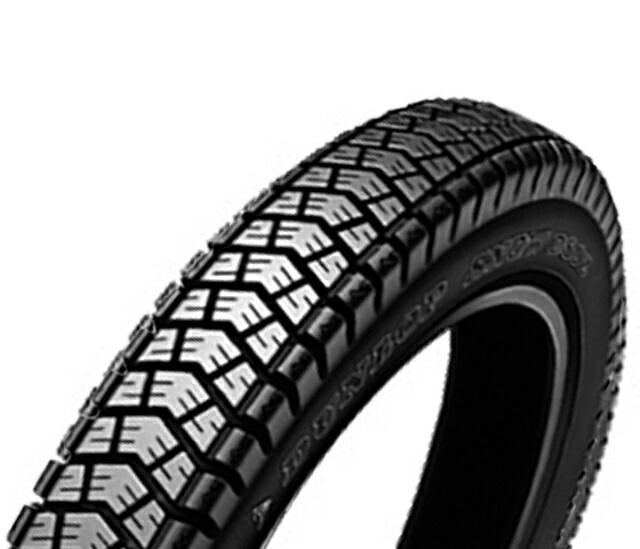 DUNLOP ダンロップ D502 スノータイヤ 2.25-17 4PR WT