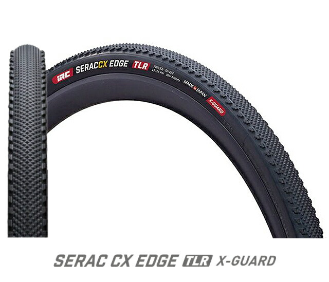 楽天市場】IRC SERAC CX 700×32C ブラック チューブレスレディ