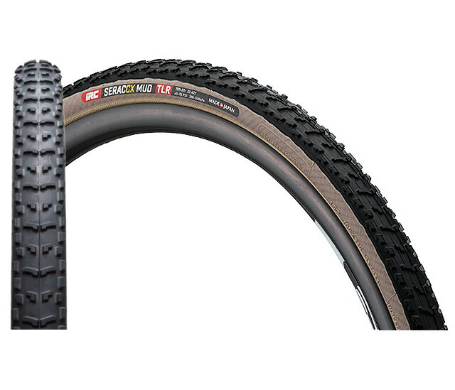 井上ゴム工業 iRC アイアールシー M129/TLR シラク CX マッド チューブレスレディ 700×32C タンカラー