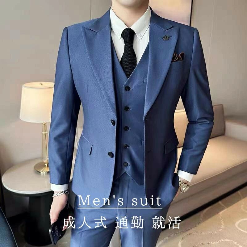 春新作 スリーピース スーツ メンズ タキシード パンツスーツ 紳士服 礼服 メンズスーツ フォーマル おしゃれスーツ 結婚式 二次会 ビジネス リクルートスーツ オフィス 通勤就活面接入社 お呼ばれ 発表会 イベント パーティー 大人 大きいサイズ 3点セット 緑 カーキ｜パルコショップ 12,084円