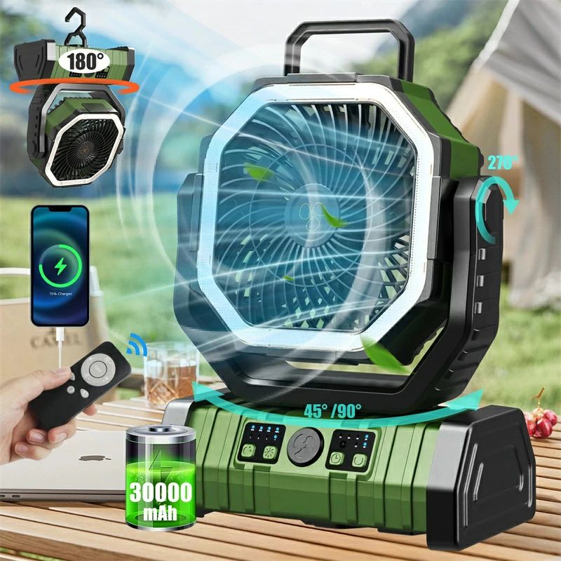 卓上 吊り下げ コードレス 充電式 サーキュレーター｜パルコショップ