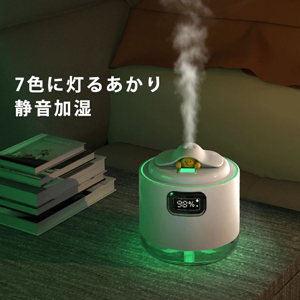 保湿 花粉 オフィス エコ かわいい 卓上ぬれなし ウィルス対策 省エネ 空焚き防止 送料無料 乾燥 子供部屋 節電 強力 寝室｜パルコショップ 8,670円