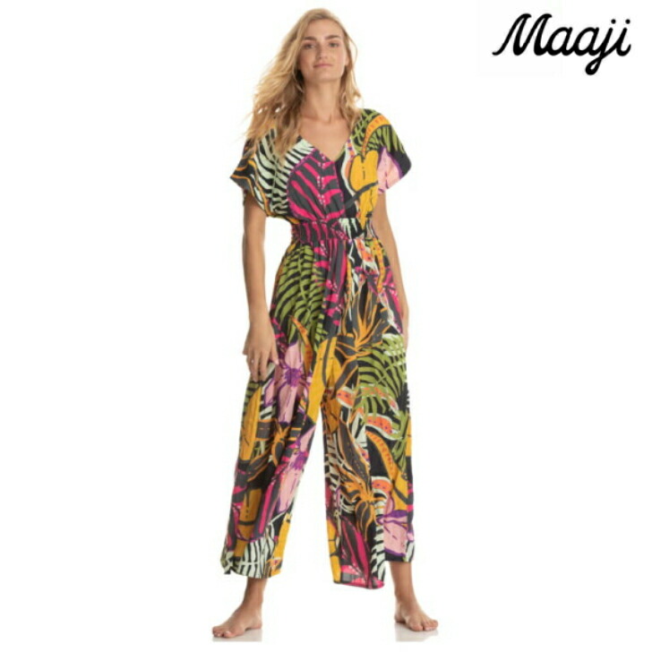 ｍaaji オールインワン ジャンプスーツ リゾートウェア ビーチウェア 重ね着 マージ｜SOCIO ONLINE SHOP