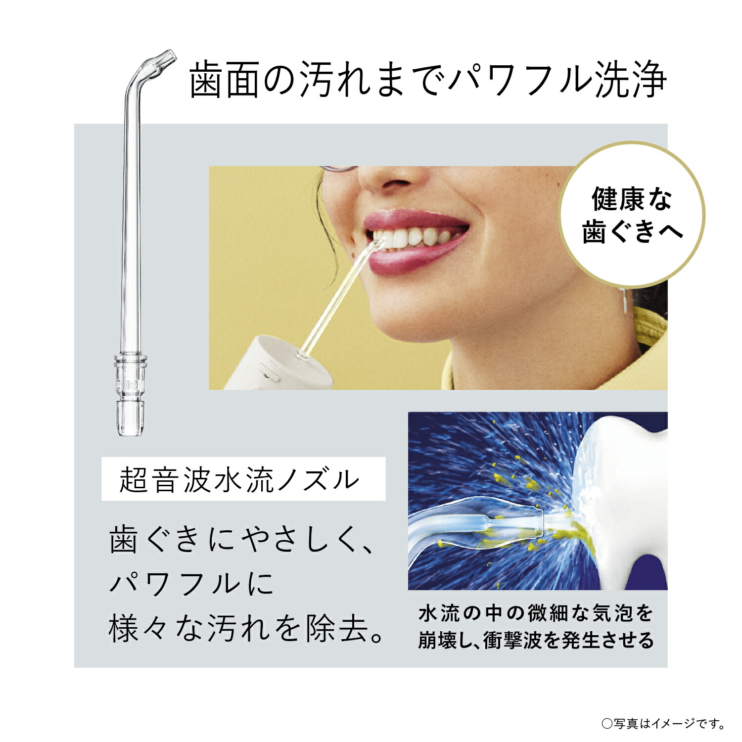 公式店】パナソニック 口腔洗浄器 ジェットウォッシャー ドルツ EW
