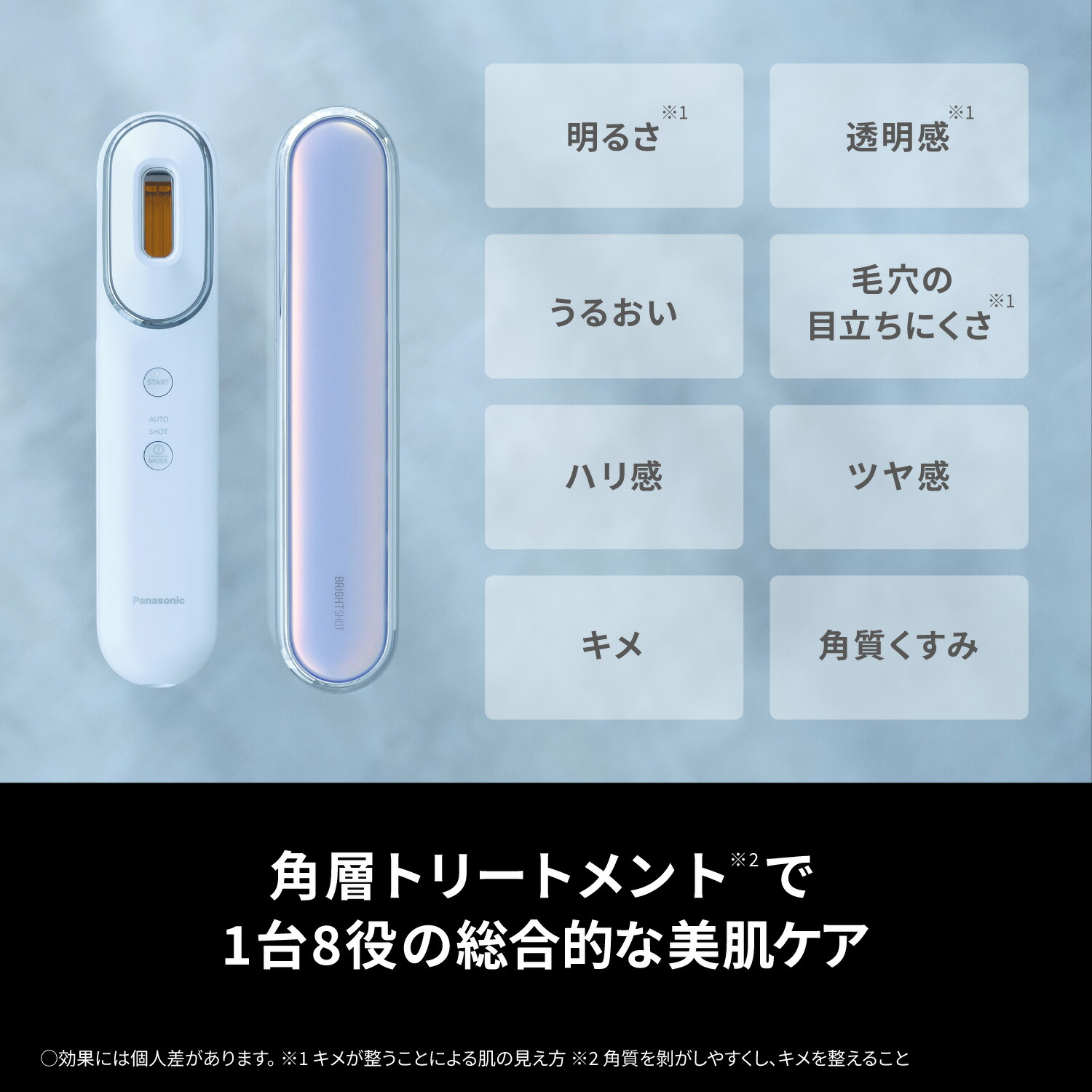 公式店】パナソニック 光美顔器 フォト ブライトショット EH-SL85-W