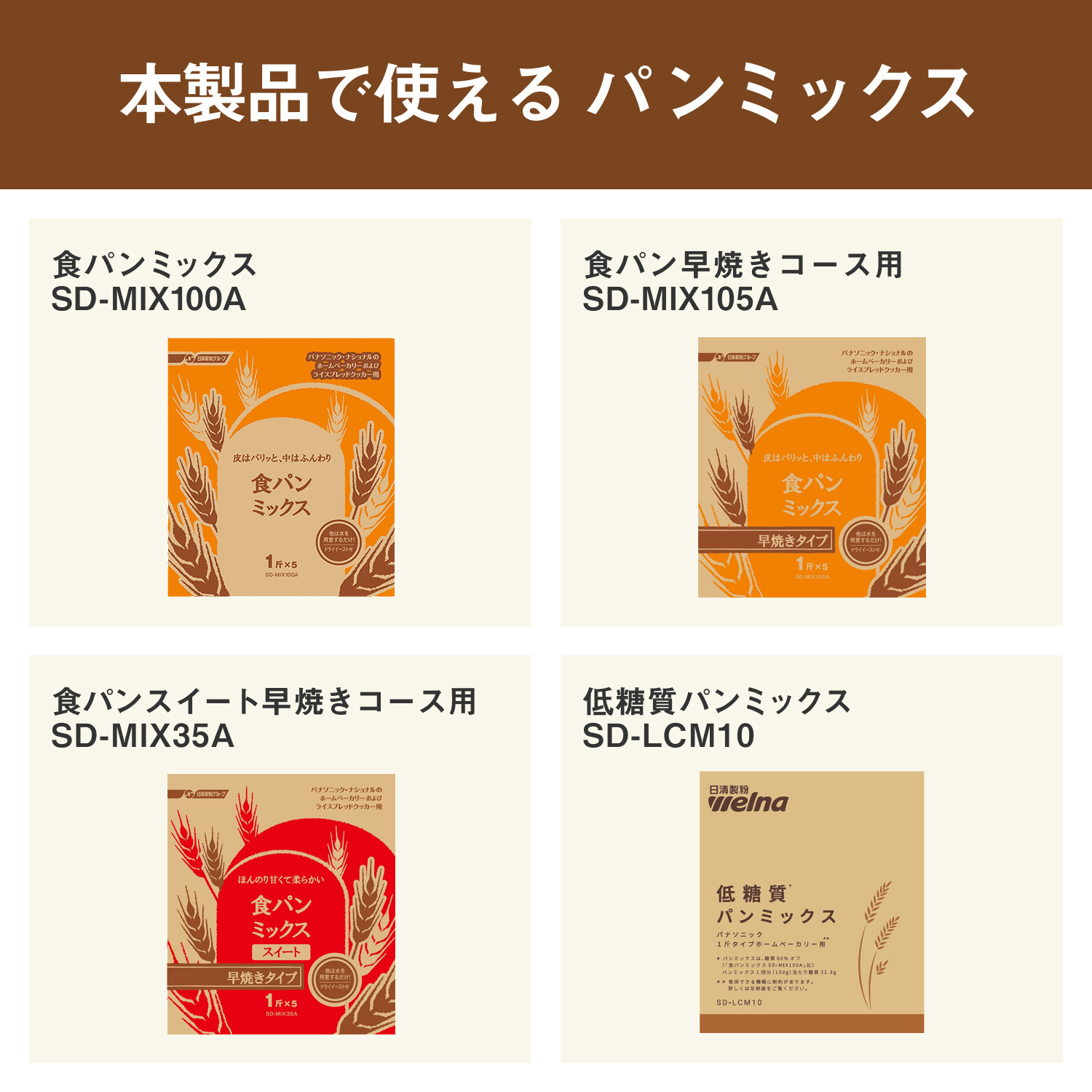 公式店】パナソニック ホームベーカリー 1斤タイプ ホワイト SD