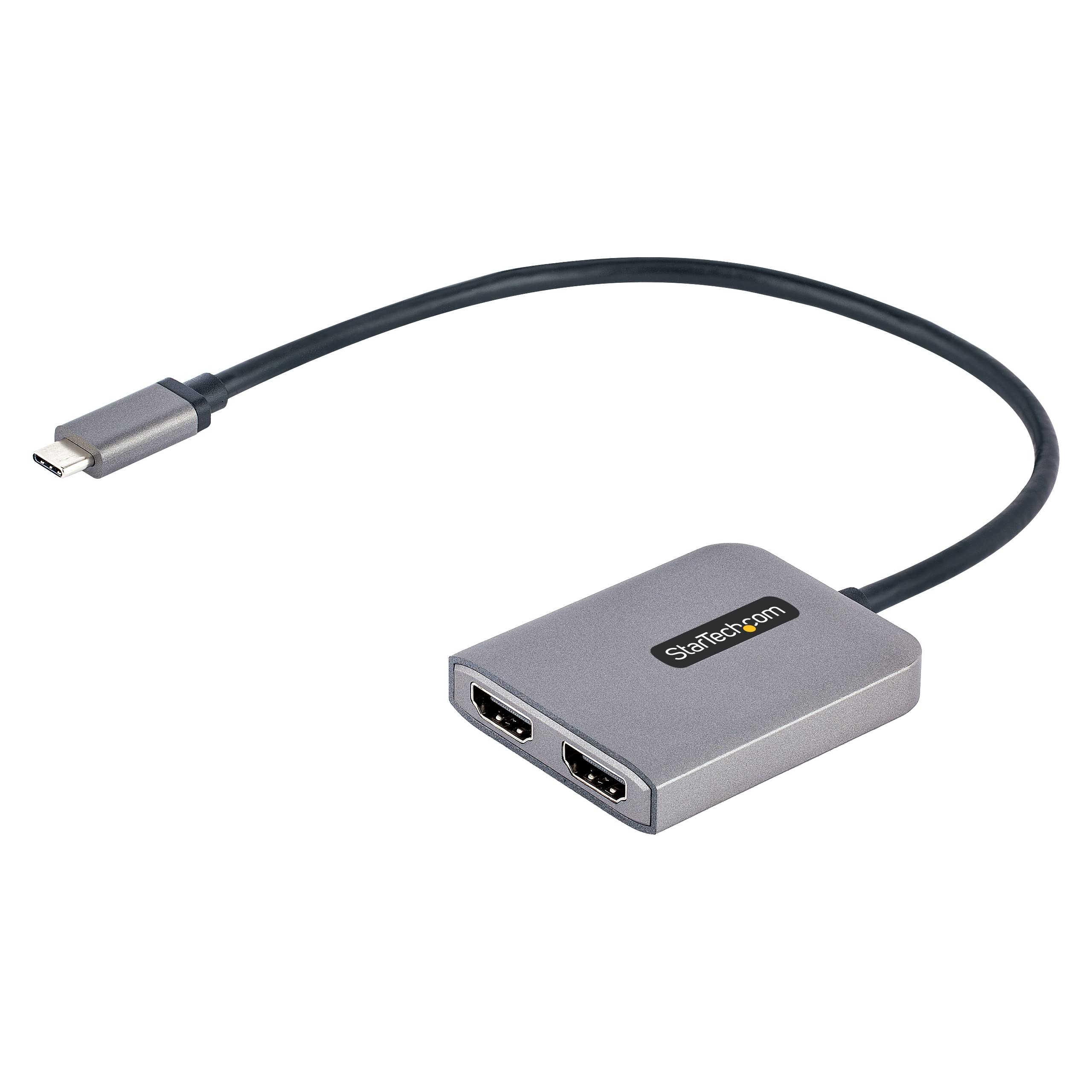 MSTハブ USB-C - 2x HDMI デュアル4K60Hz 長尺ケーブル Windows対応|PANCHASEMART