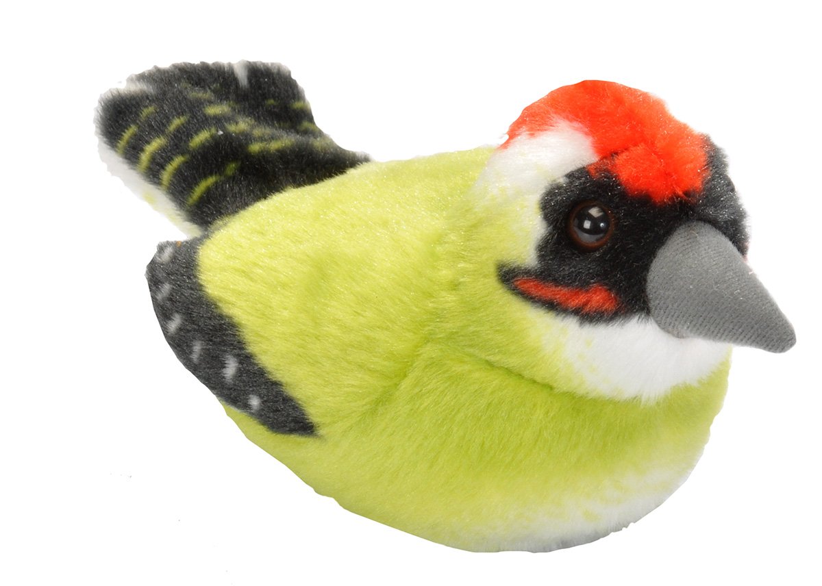 ぬいぐるみ キツツキ 鳥の鳴き声がする 13 - 16cm｜PANCHASEMART