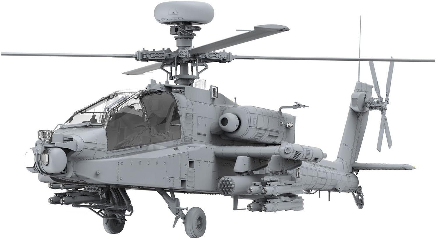1/35 ボーイング AH-64D アパッチ・ロングボウ 戦闘ヘリコプター プラモデル|PANCHASEMART