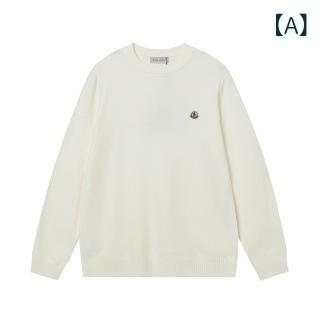 トレーナー 男女兼用 刺しゅう入りクルーネック長袖 オーバーサイズ シンプルベーシック定番 スタンダードナチュラルカジュアル 普段使い