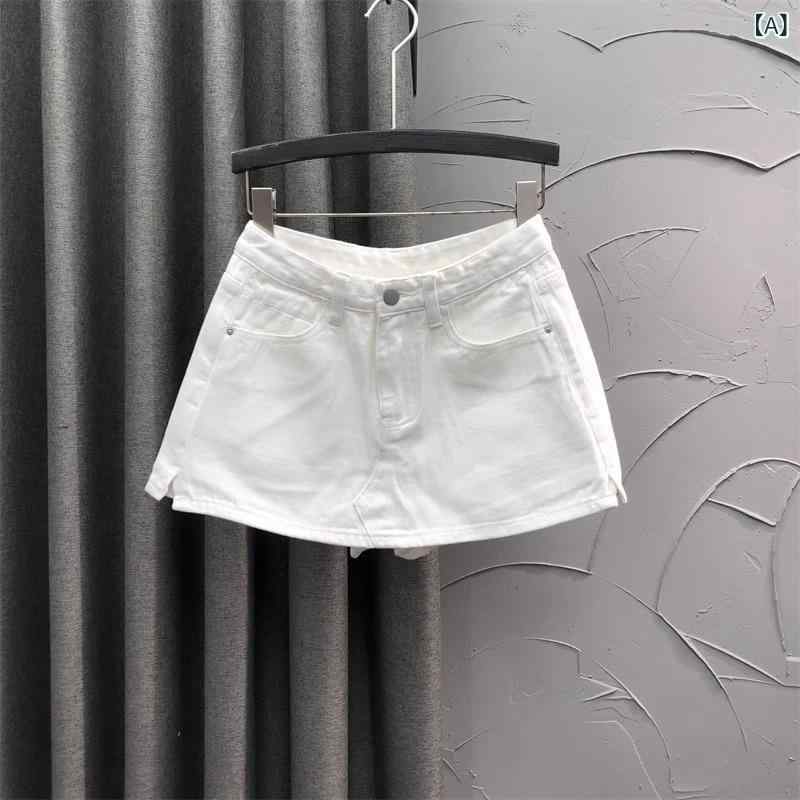 ショートパンツ レディース ハイウエスト 台形シルエット スカート風 シンプル ベーシック定番無地スタンダードナチュラルカジュアル普段使い