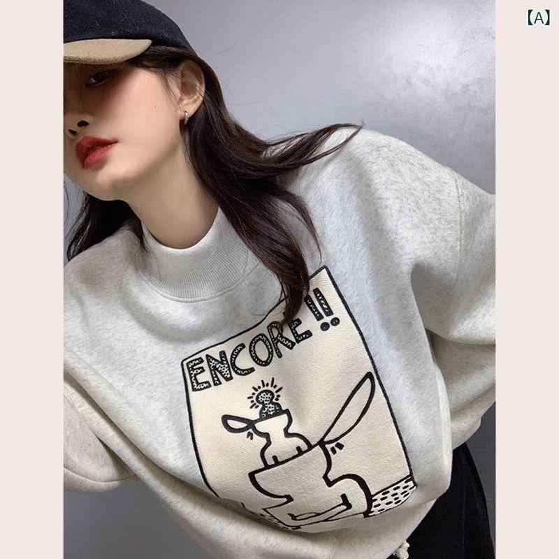 スウェット レディース ハイネック ドロップショルダー ショート丈 シンプル ベーシックナチュラルカジュアルスタンダード普段使い定番無地 6,571円