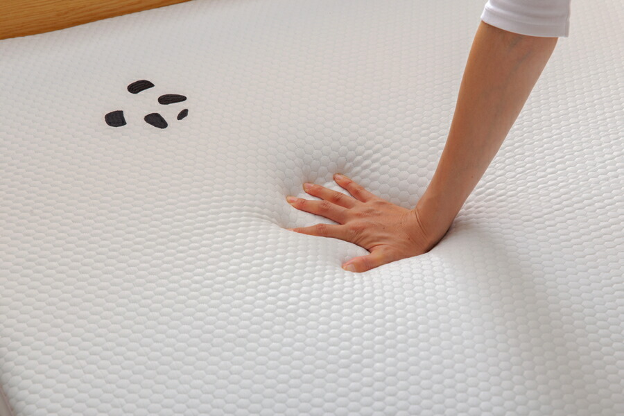 【楽天市場】マットレス シングル S 薄型 低反発 トッパー 5cm 低反発マットレス パンダ バンブー マットレス トッパー PANDA